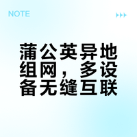 蒲公英异地组网，多设备无缝互联