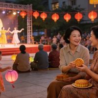 桂花香里的邻里温情