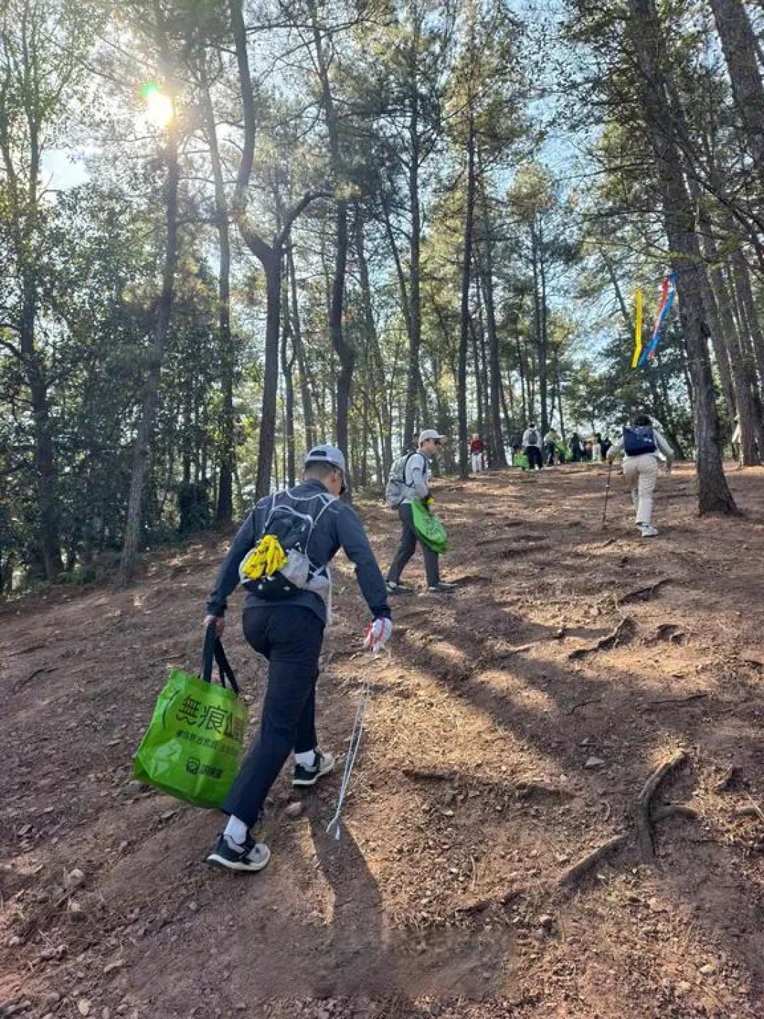 大禹谷清山行动:践行无痕山野理念