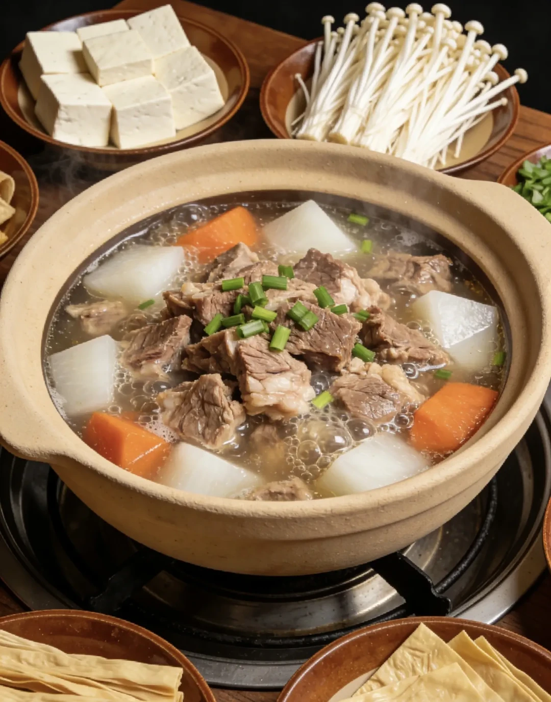 在家复刻羊肉煲，新手也能鲜香不膻