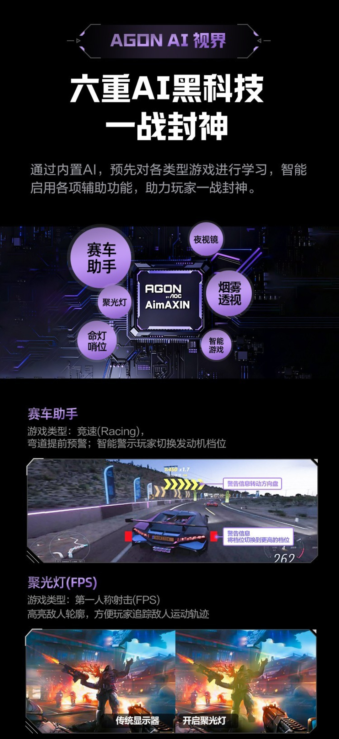 玩游戏一般买什么显示器?AGON AG277UX AI显示器凭AI智能辅助与画质胜出