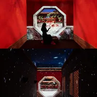 当北京初雪遇上故宫金龙，竟空降上海外滩…