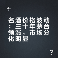 【1月15日酒价】三十年茅台涨幅最大(附,各大名酒价格表)