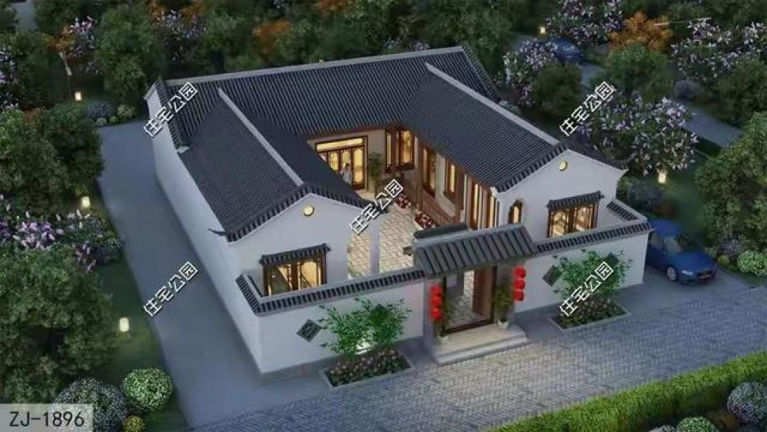 农村建房,院子是灵魂,但这灵魂需要与自然共生