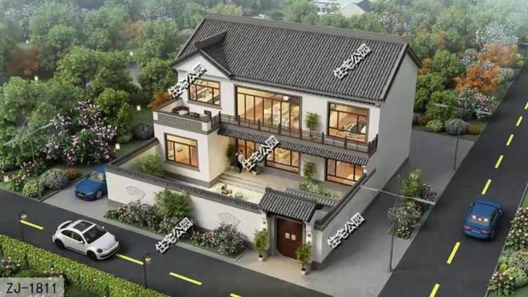 农村建房,院子是灵魂,但这灵魂需要与自然共生