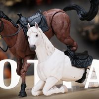 马年玩神马！非玩玩具 方大头 爽玩线 马 1/12可动坐骑模型 【batbear开箱】