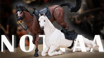 马年玩神马！非玩玩具 方大头 爽玩线 马 1/12可动坐骑模型 【batbear开箱】