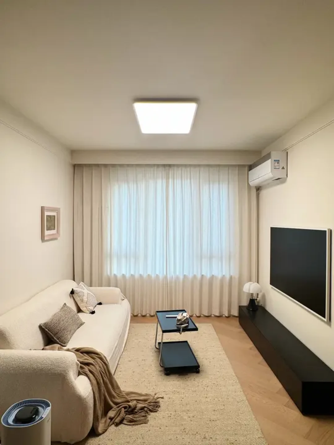 70m²小家🏠|吸顶灯才是小户型的正确选择