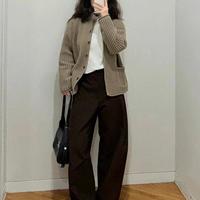 优衣库神裤出新色！咖色阔腿裤承包秋冬穿搭