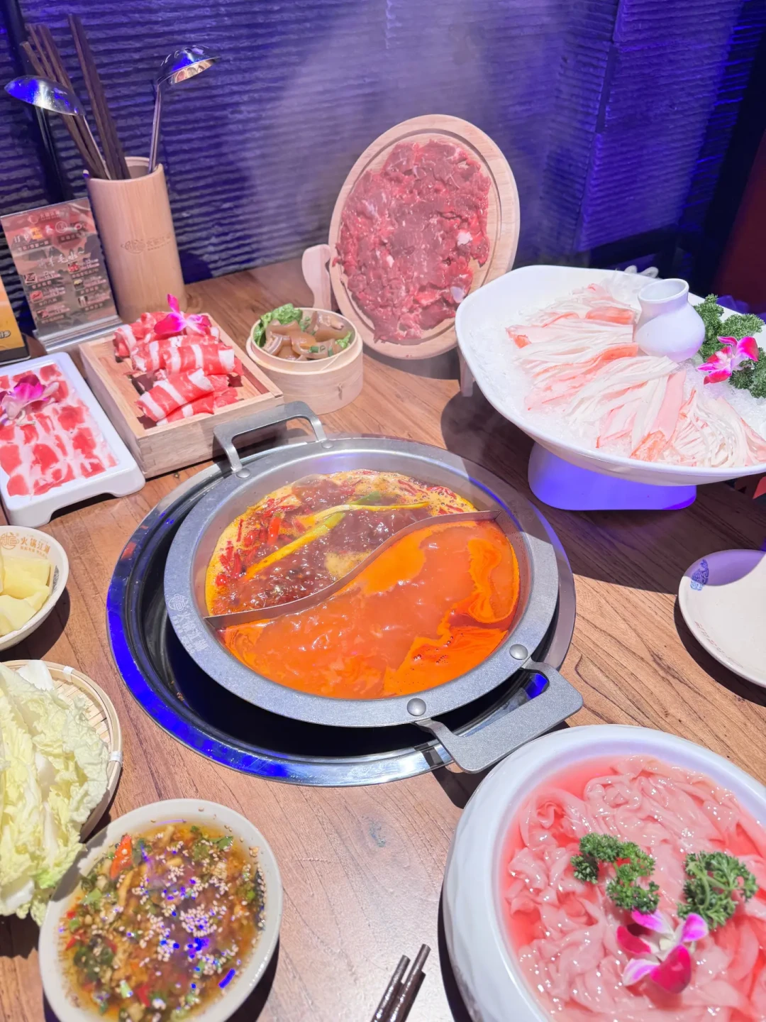 昆明呈贡美食|牛肉火锅合集 火锅脑袋大满足