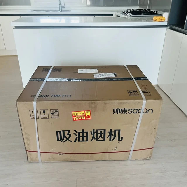 在韩国换上了中国油烟机！