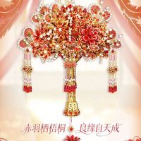 【拼装教程】拼酷·手捧花·凤求凰