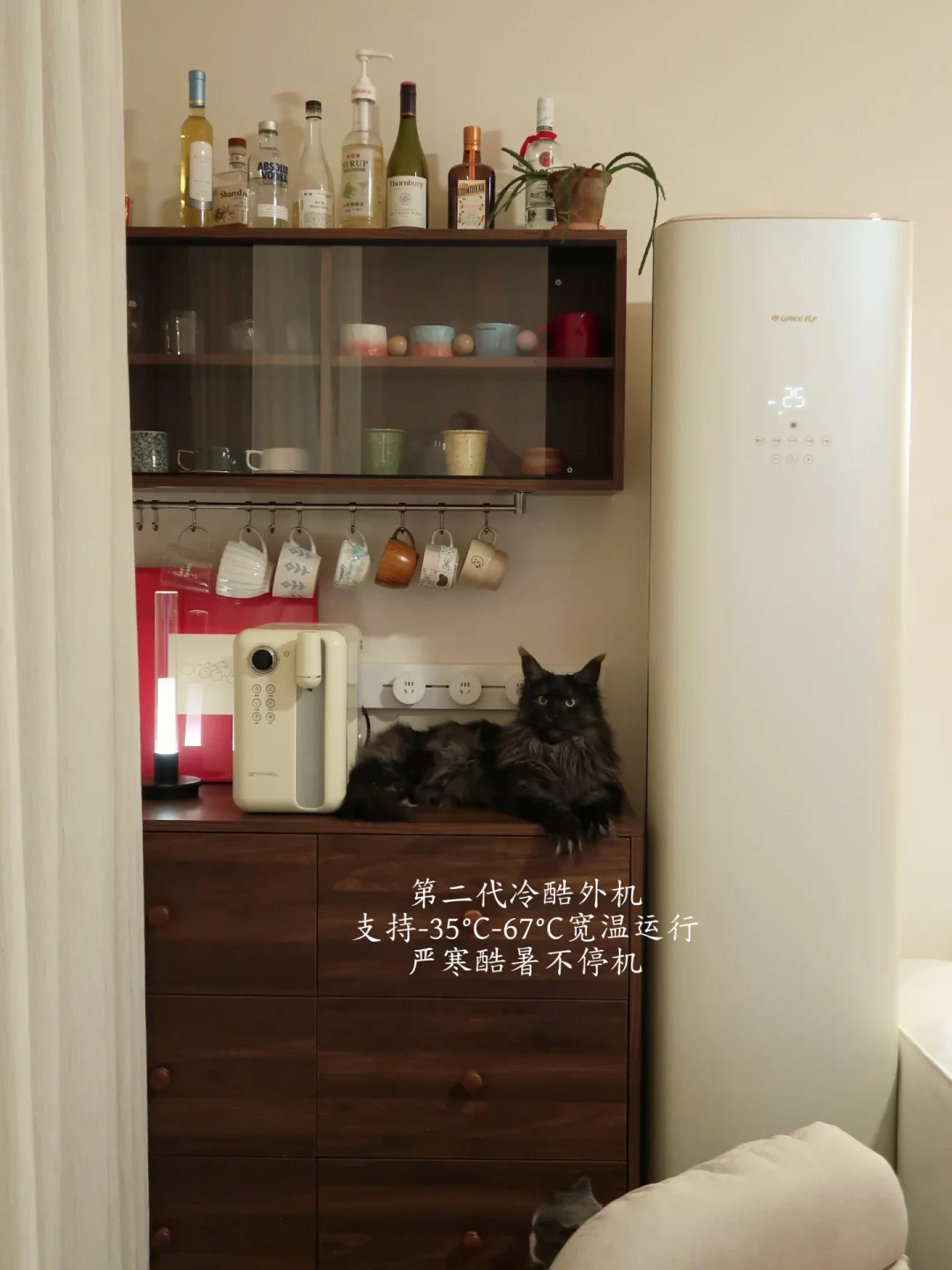 冬日独居🏠小户型防直吹柜机,宅家超舒服