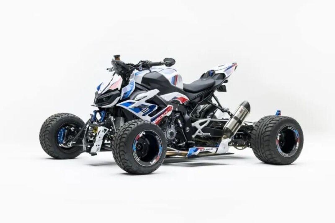 EXEET MR :搭载 BMW M1000R 引擎的超级四轮摩托车