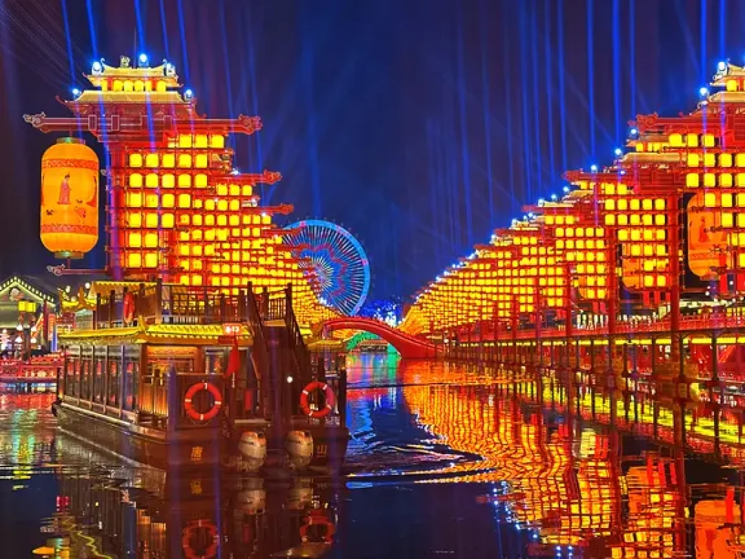 河头老街夜游全攻略| 一秒穿越大唐不夜城