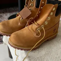 鞋头，秋冬就穿这双大黄靴鼻祖