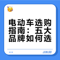 电动车五巨头盘点，你的坐骑是哪款？