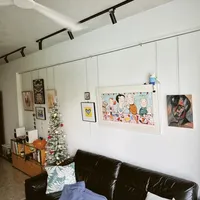 轨道挂画墙：想换就换的自由