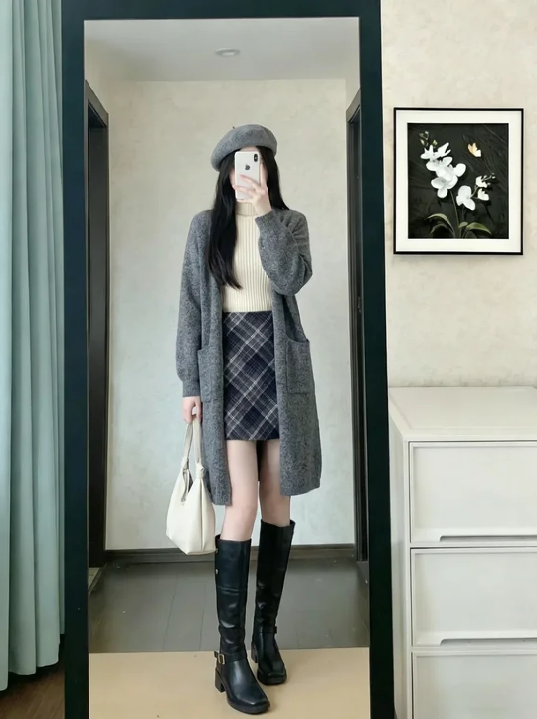 ❄️入冬第六十六期 | 格纹裙不同穿搭