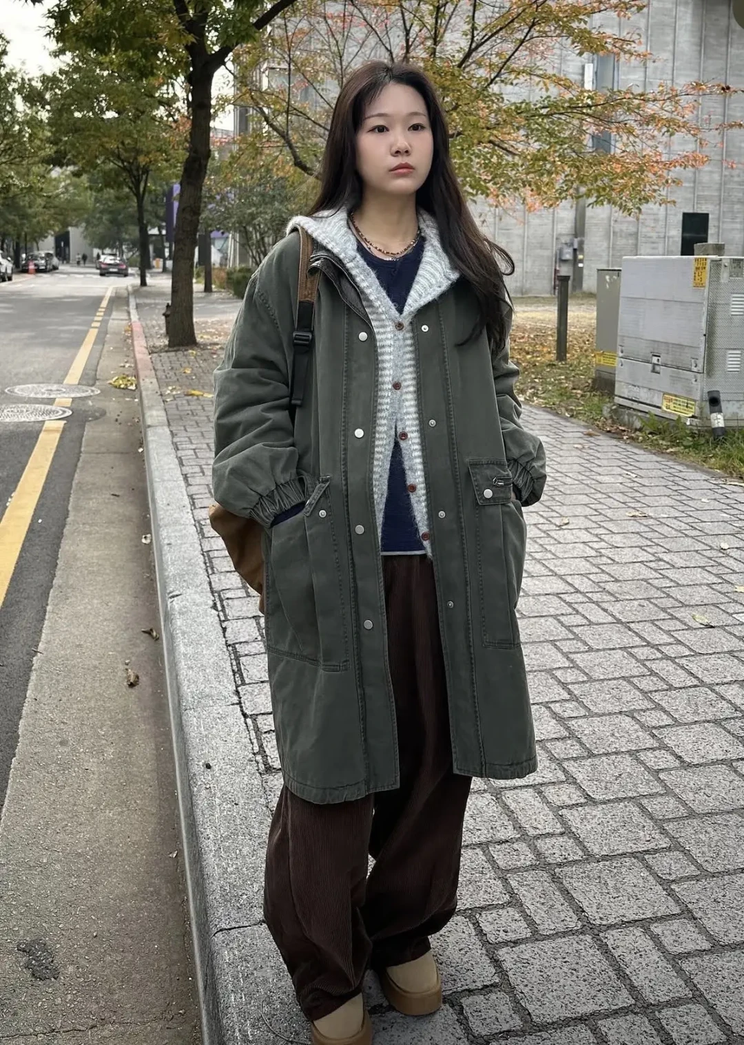 韩系穿搭存档｜校园通勤酷girl～