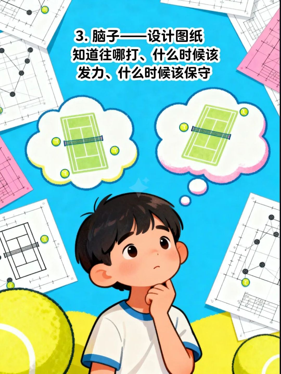 教练手记:孩子学网球,到底在学什么?