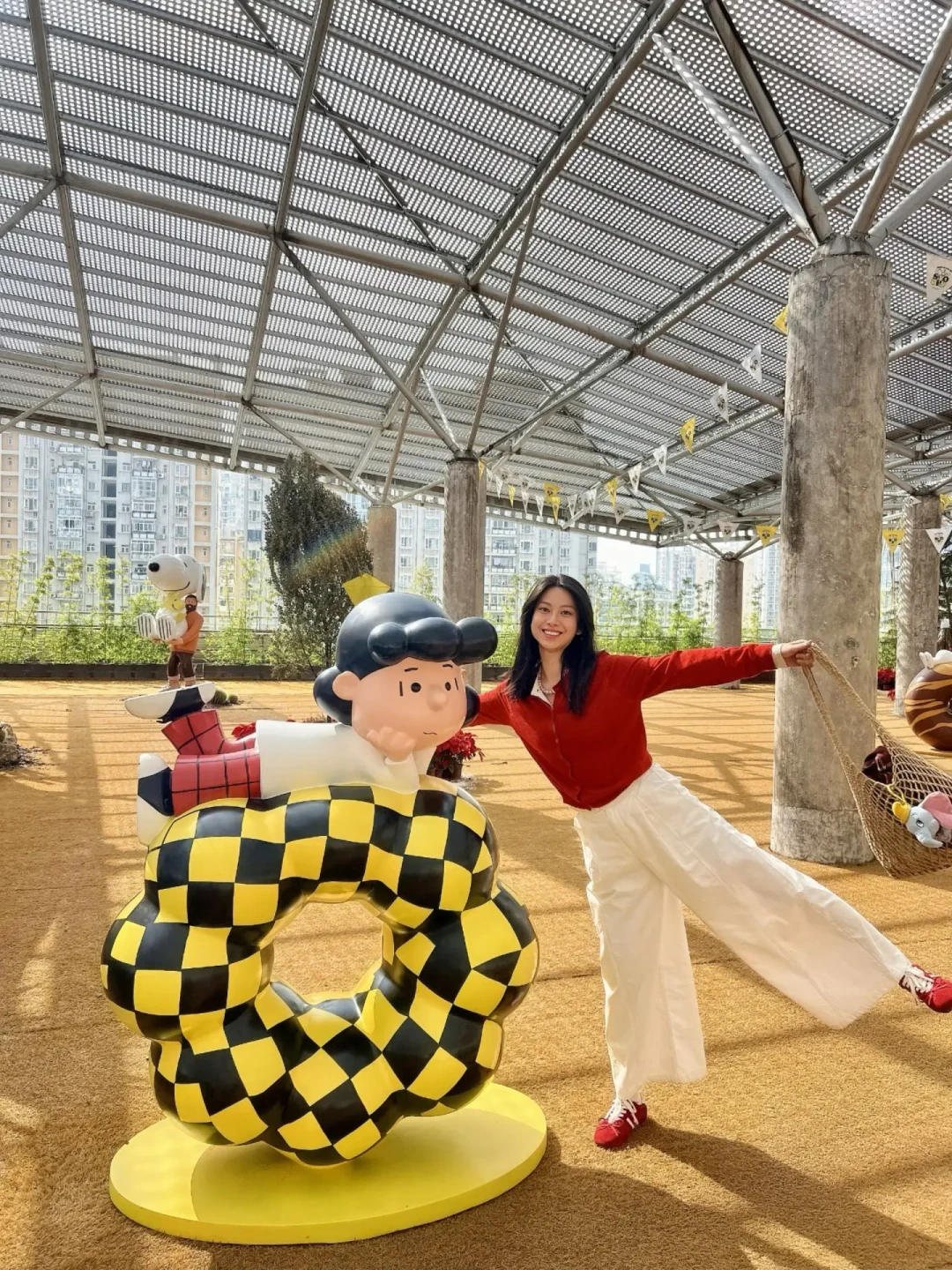 花X元看史努比,我只做了三件事:盖章、躺平、