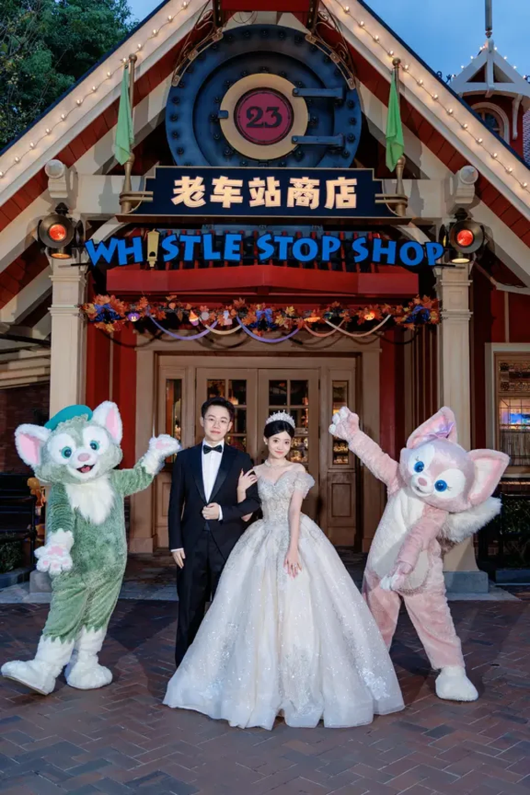 上海迪士尼官方婚纱照分享|(三)拍摄当日