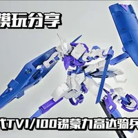 【e鸽模玩】万代TV1/100锡蒙力高达骑兵型！ #青年创作者成长计划 #机动战士高达 #巴巴托斯 #模型 #手办