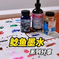 一瓶墨水，竟然有这么多功能？！ #文具  #书写  #彩墨  #手帐