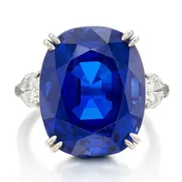 揭秘天价蓝宝戒指：产地｜无烧｜品牌缺一不可