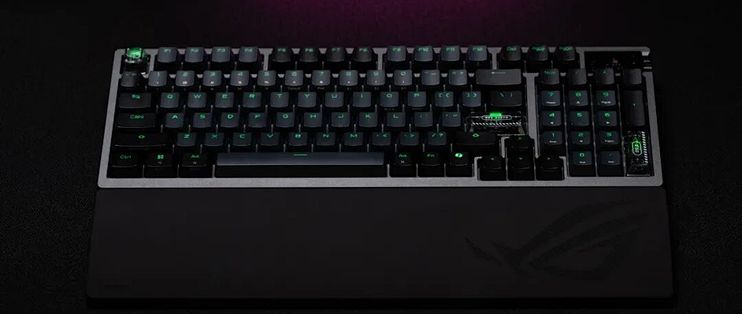 ROG 夜魔 98 HE 无线磁轴游戏键盘 | QuickReview_键盘_什么值得买