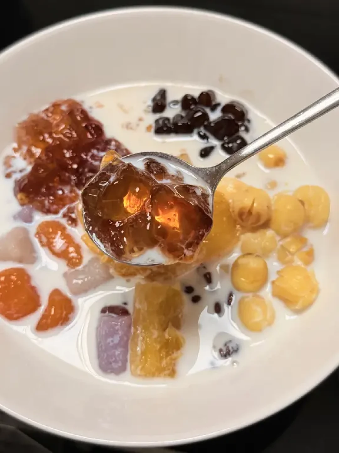 家庭版桃胶木薯炖奶🥛木薯大满贯🥣好好吃!