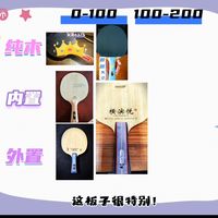 300元以内各价位乒乓底板大胆推荐（上）