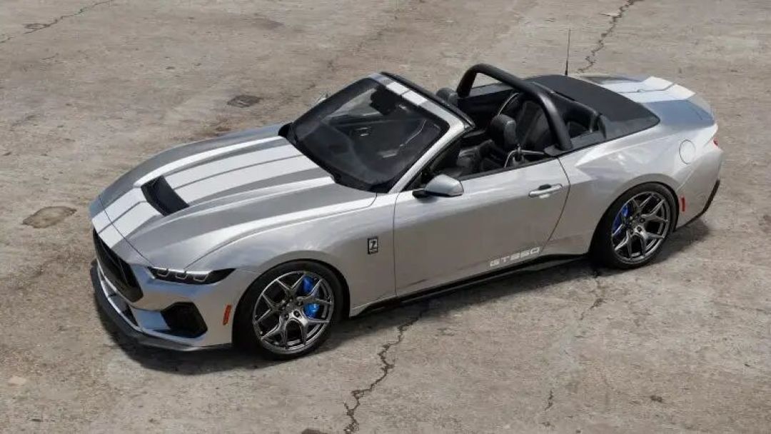 公开810马力SHELBY GT350敞篷车价格,限量生产比GTD便宜的Mustang