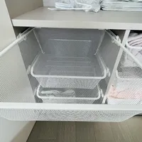 全屋定制衣柜加装宜家康普蒙拉篮和轨道