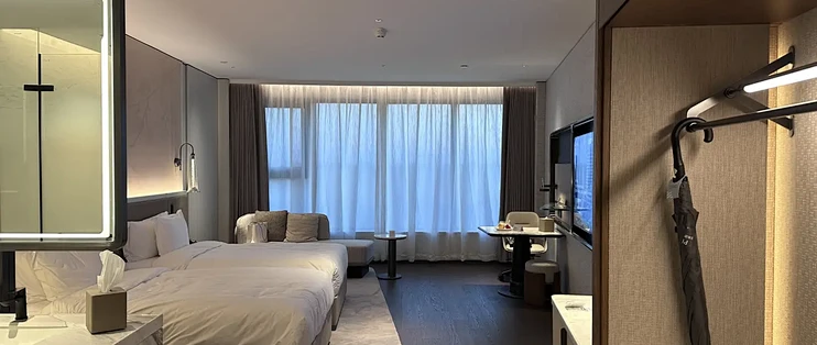 新开的泰兴皇冠假日酒店入住体验_国内住宿_什么值得买