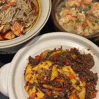 永城！香香蟹脚捞粉和芒果炒牛肉