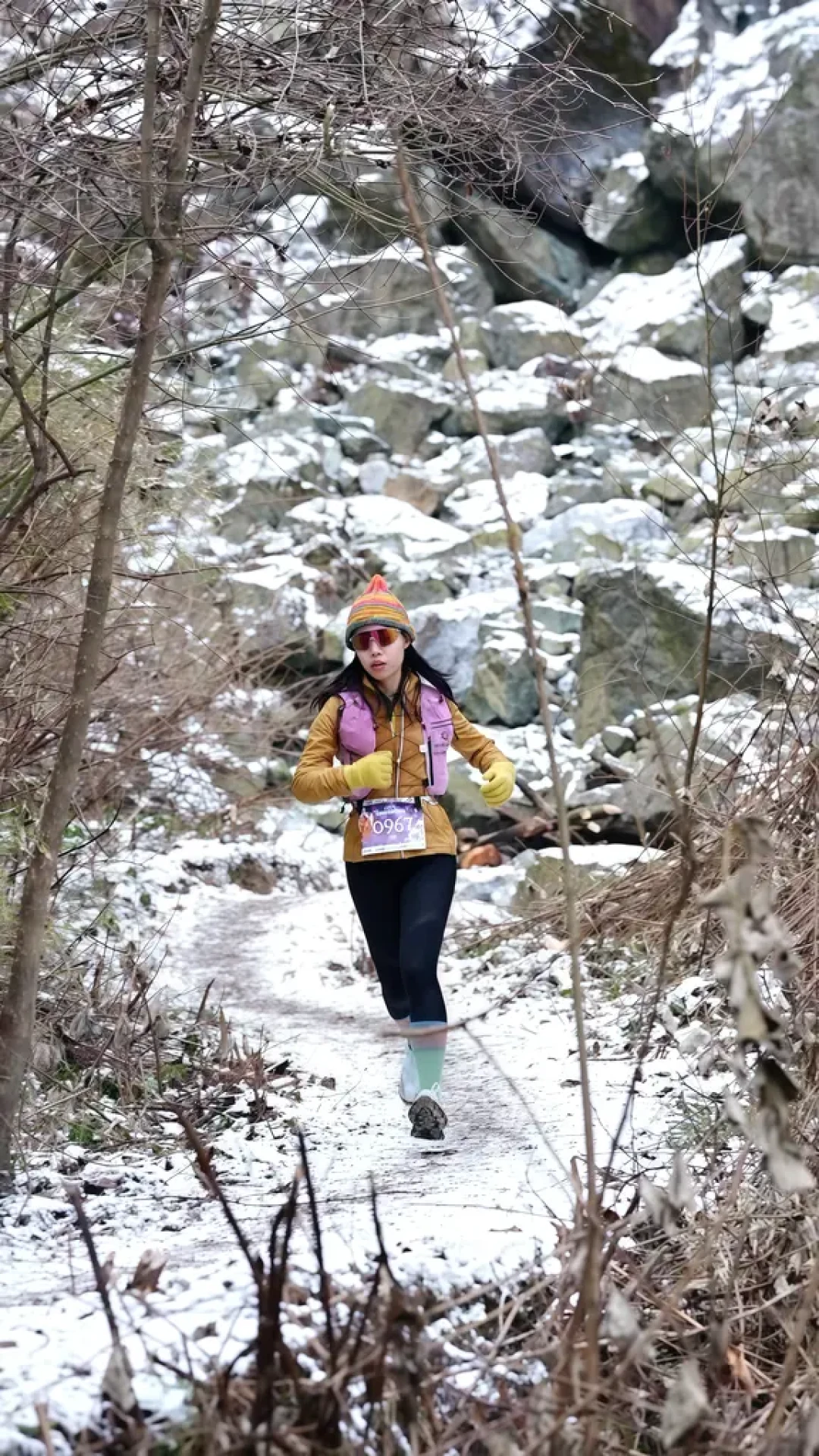 踏雪爱丽丝，冬季越野赛怎么穿