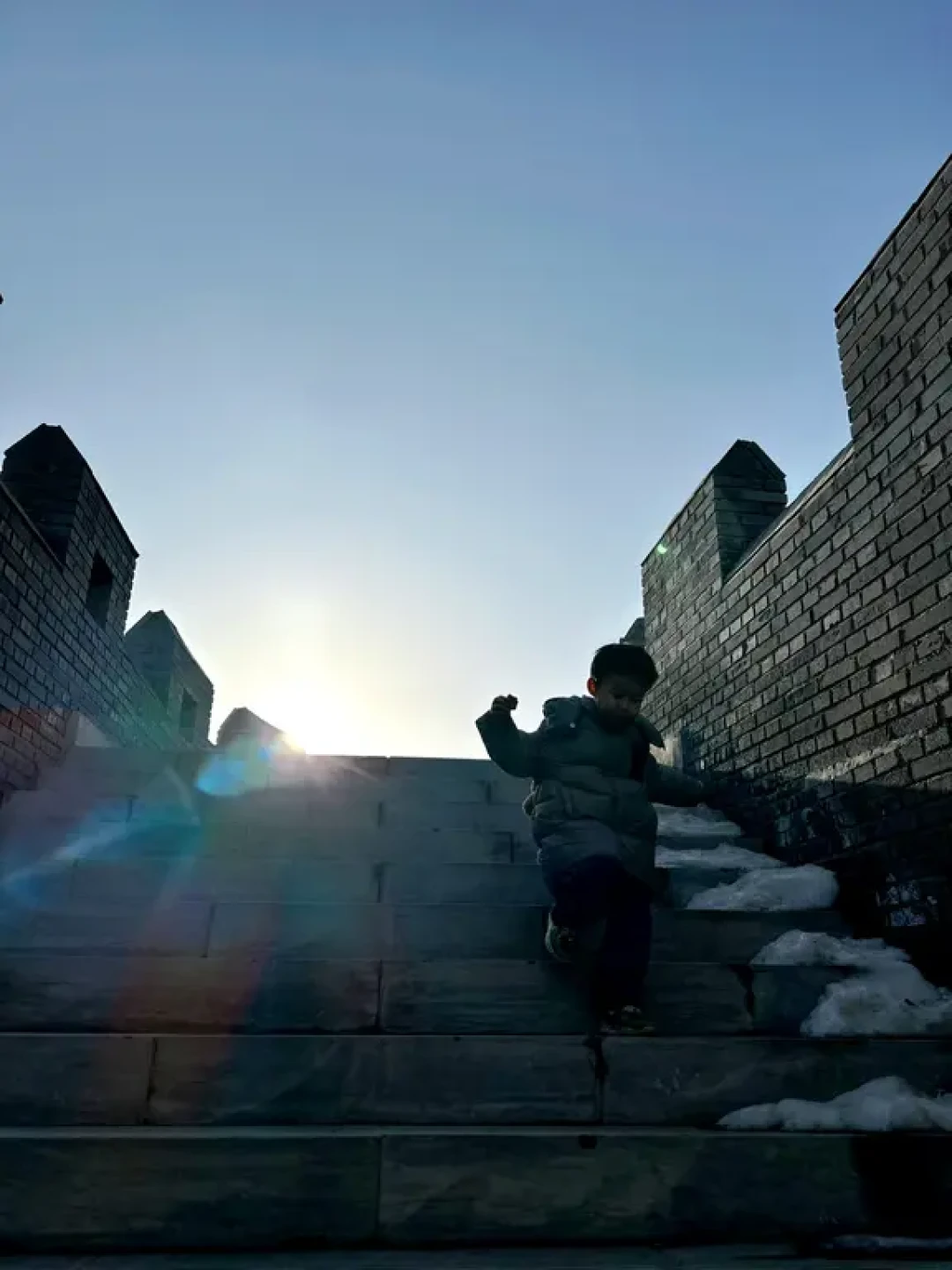 冬日遛娃好去处,打卡封龙山