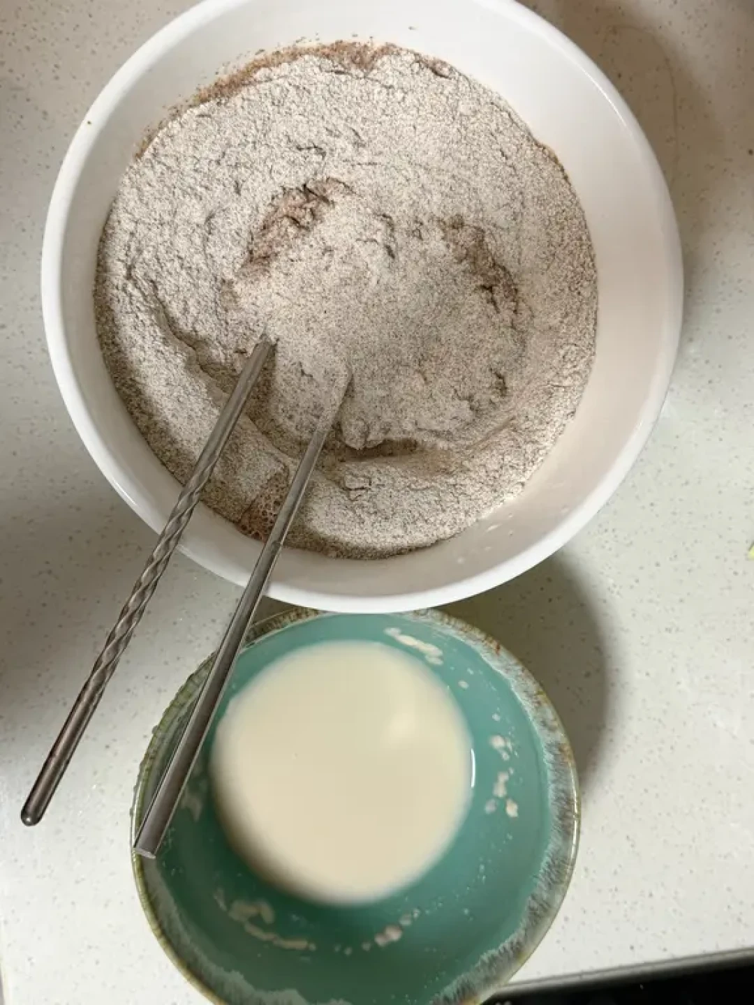 隔夜全麦面包的极简做法