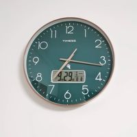 ✨ TIMESS电波钟，把时间的精准与家居的轻奢感焊死了！🕰️