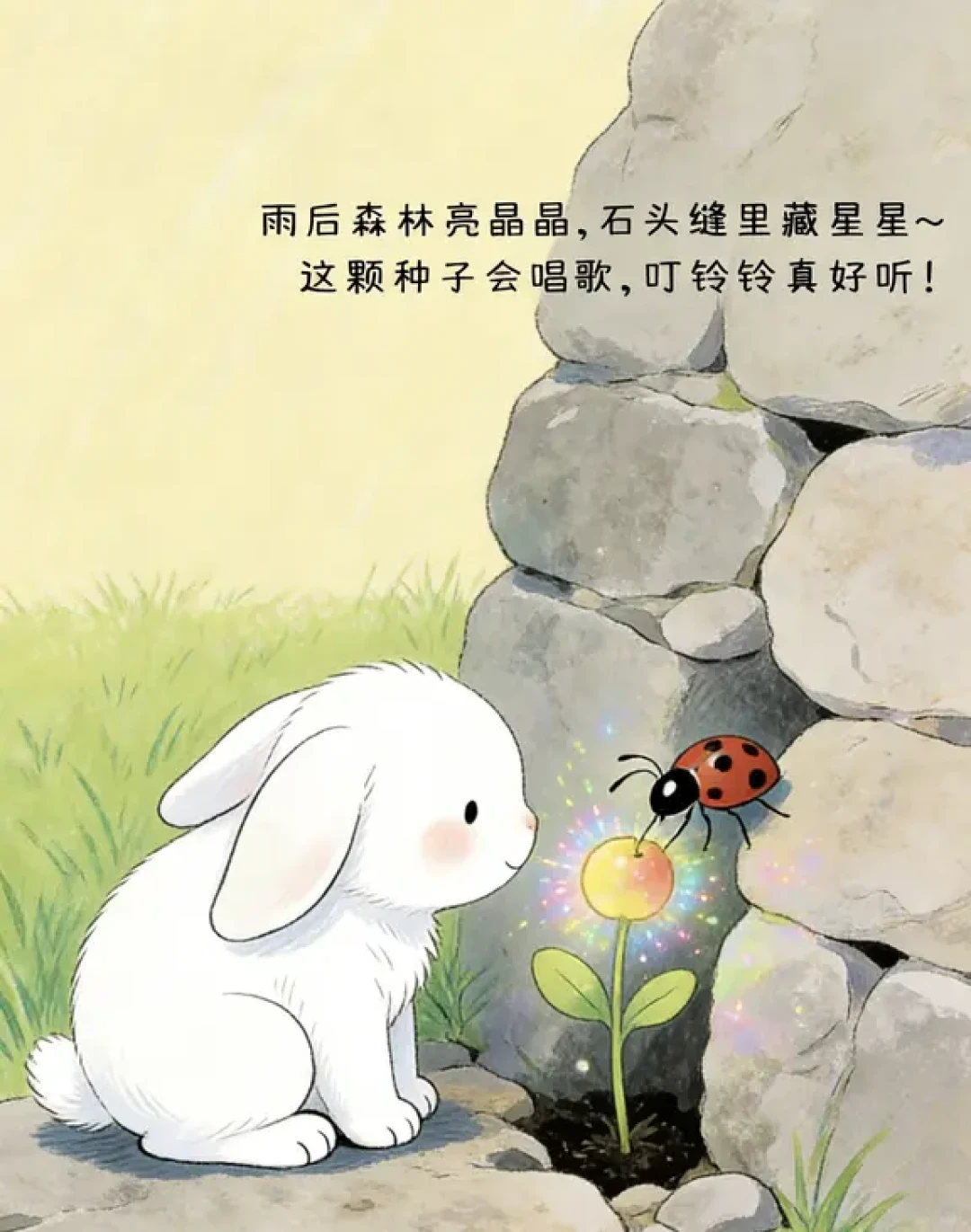 早教绘本：会唱歌的种子