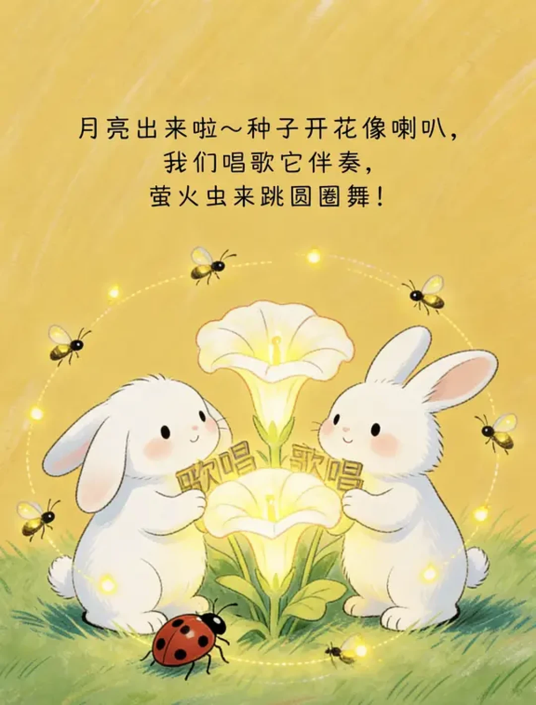 早教绘本：会唱歌的种子