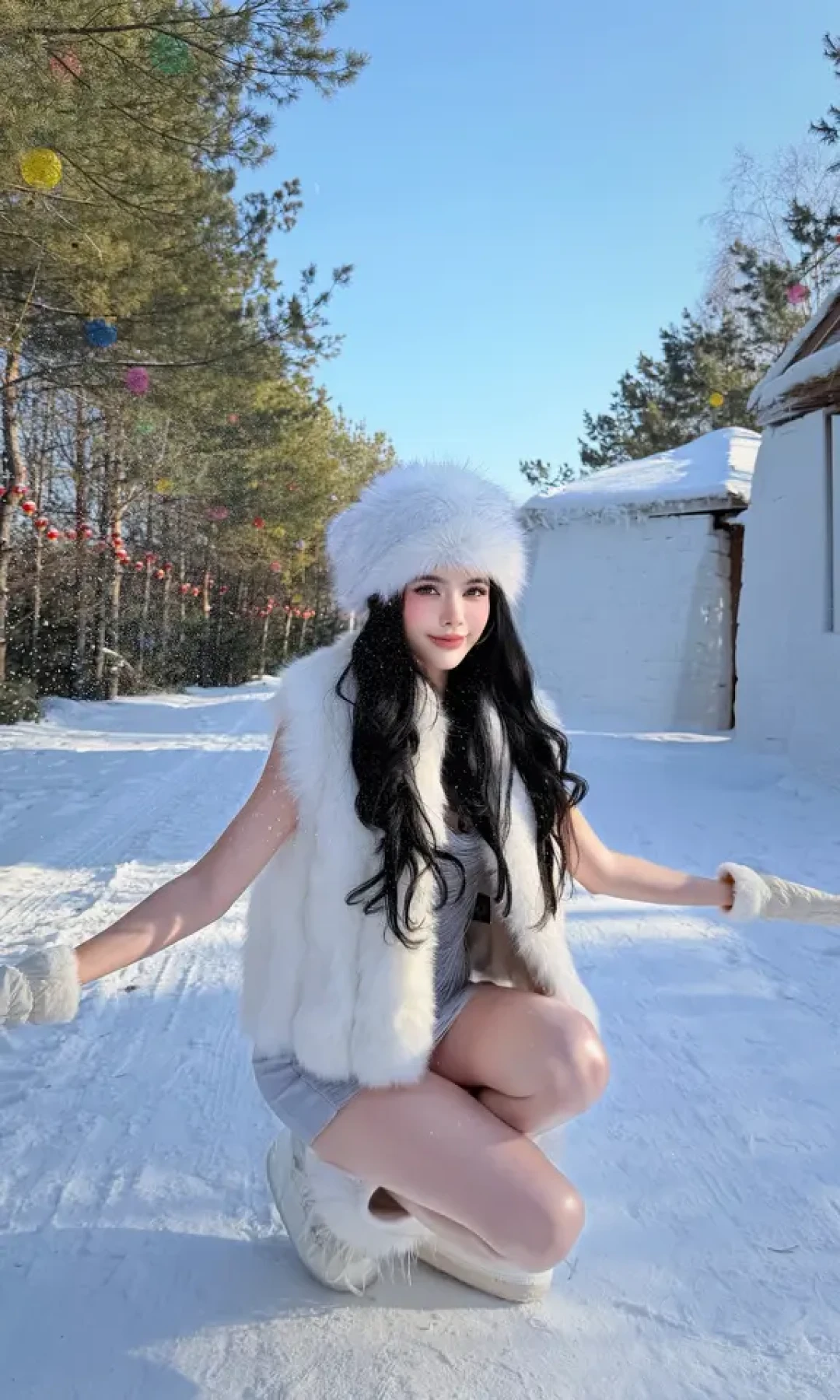 不用去芬兰也可以住进森林雪屋