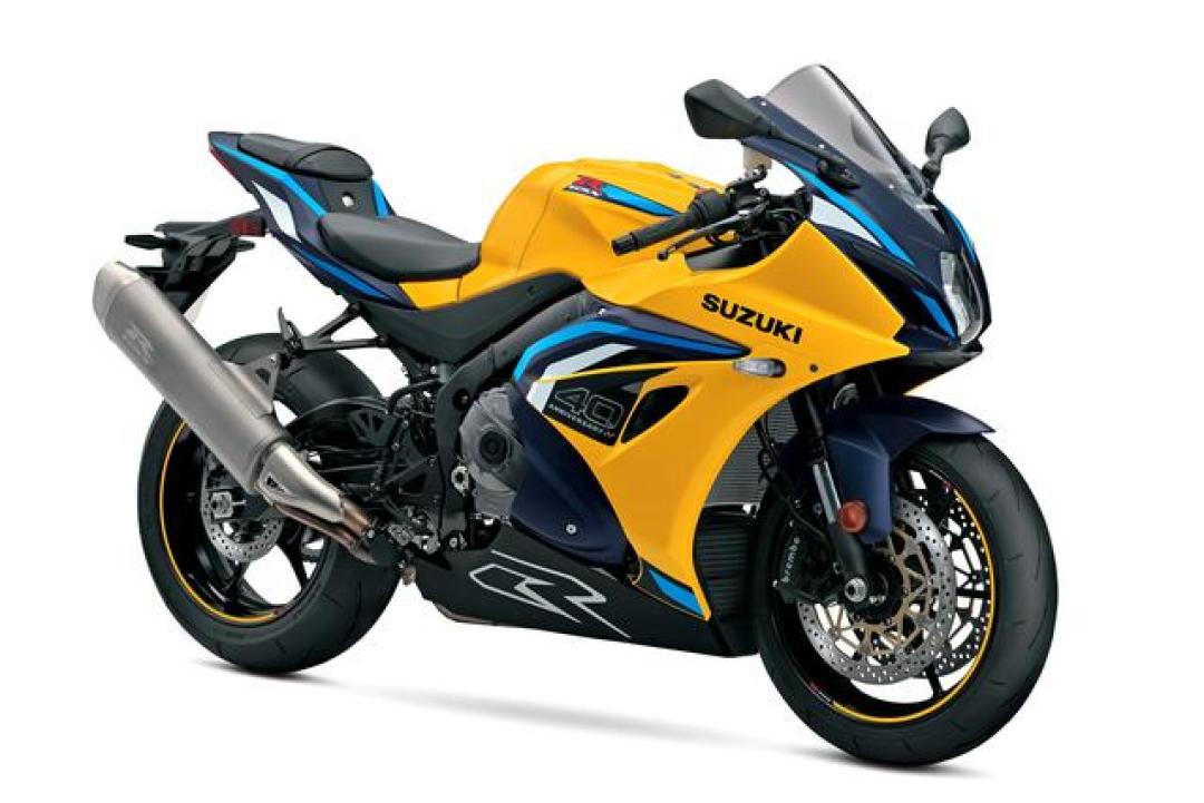 Suzuki 2026 GSX-R600Z、750Z、1000 四十周年纪念版