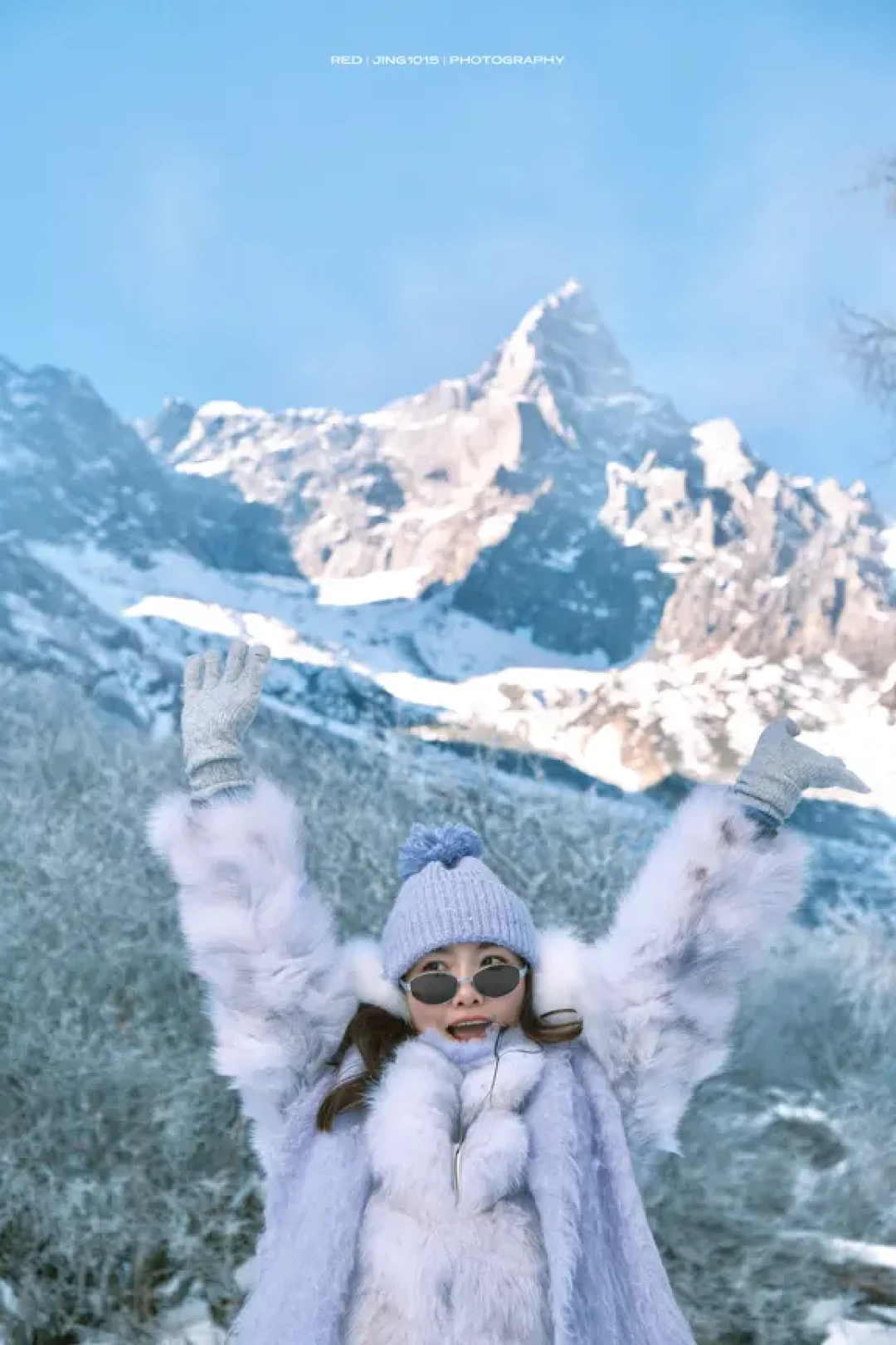 手机调色丨富士胶片·冬天雪地拍照滤镜🌨️