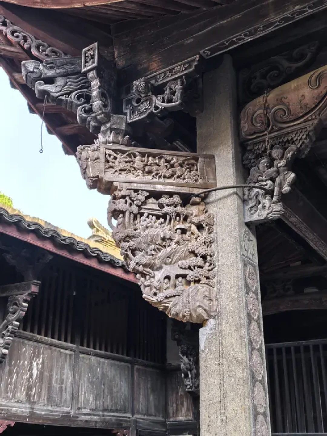 浦江|东陈陈氏宗祠|祠堂|戏台|省保