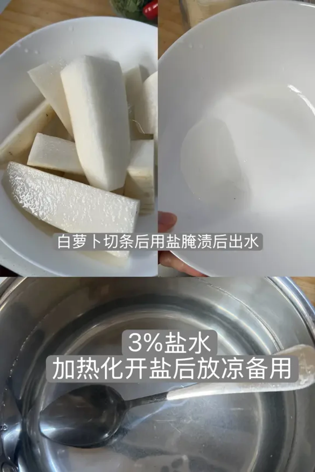乳酸菌发酵萝卜｜酸萝卜泡菜