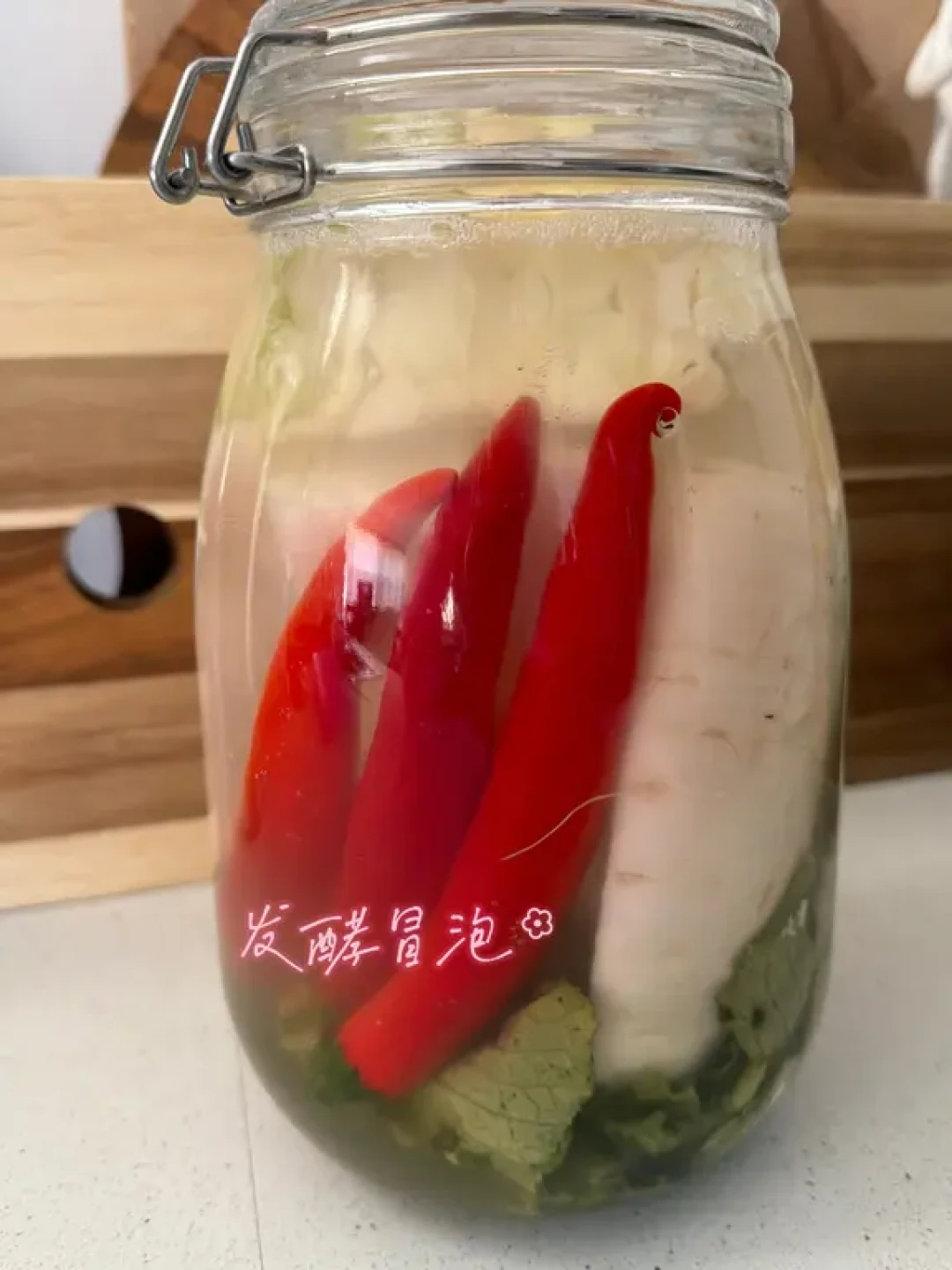 乳酸菌发酵萝卜｜酸萝卜泡菜