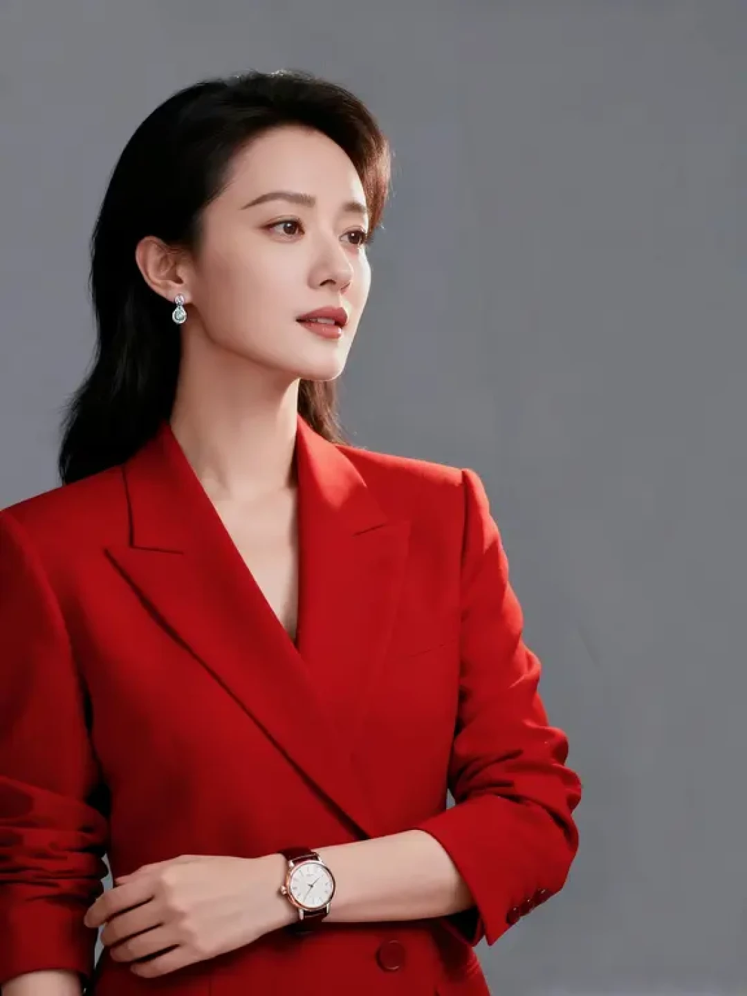 珠海|气质女王红西装写真形象照拍照技巧
